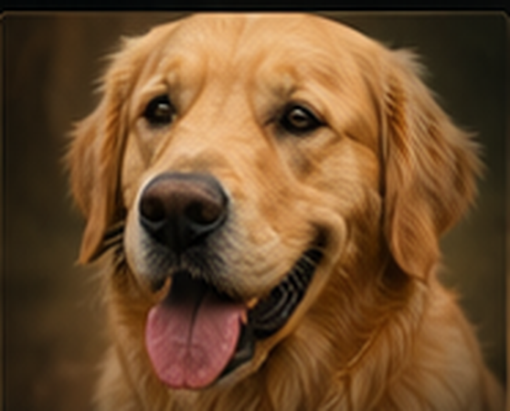 A friendly Golden Retriever portrait.